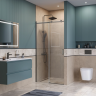Душевая дверь BELBAGNO SOFT_CLOSE-2-BF-1-100-C-GM