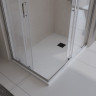 Душевой поддон из искусственного мрамора BELBAGNO TRAY-MR-UNO-AH-100/80-35-W-NO