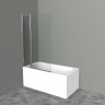 Шторка на ванну BELBAGNO UNO-V-11-80/150-P-Cr